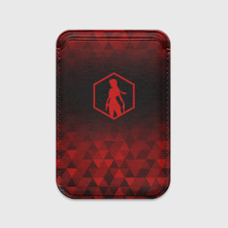 Картхолдер Magsafe магнитный Tomb Raider red poly