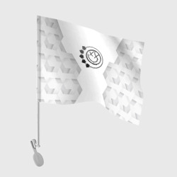 Флаг для автомобиля Blink 182 white poly