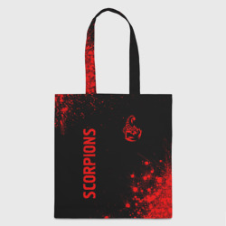 Шоппер 3D Scorpions - red gradient вертикально
