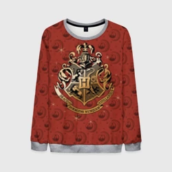 Мужской свитшот 3D Факультеты Хогвартса