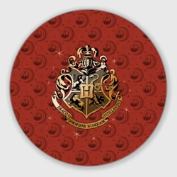 Круглый коврик для мышки Факультеты Хогвартса
