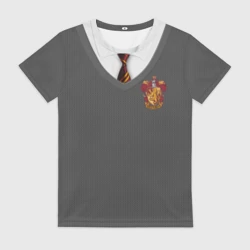 Женская футболка 3D Форма Гриффиндора