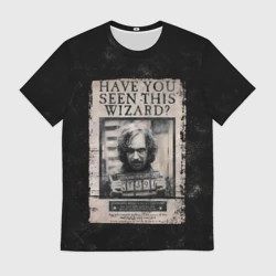 Мужская футболка 3D Сириус Блэк