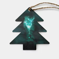 Игрушка деревянная Ёлочка  Patronus deer