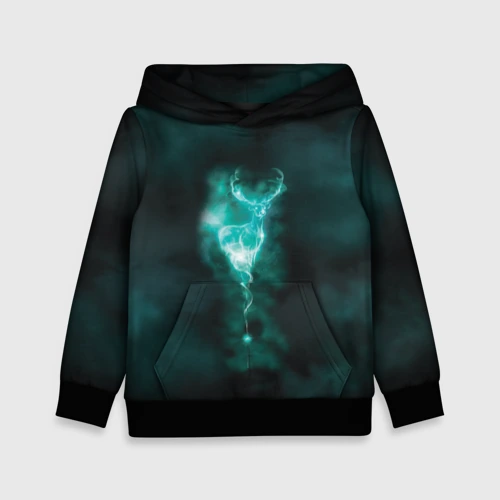 Детская толстовка 3D  Patronus deer