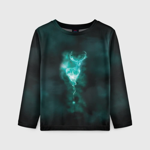 Детский лонгслив 3D  Patronus deer