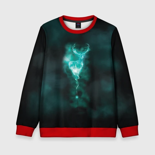 Детский свитшот 3D  Patronus deer
