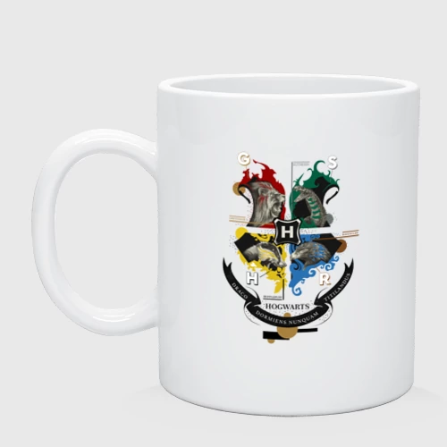 Кружка керамическая Hogwarts School of Witchcraft and Wizardry