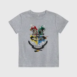 Детская футболка хлопок Hogwarts School of Witchcraft and Wizardry