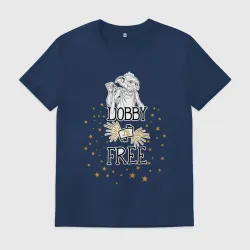 Мужская футболка хлопок Dobby is free