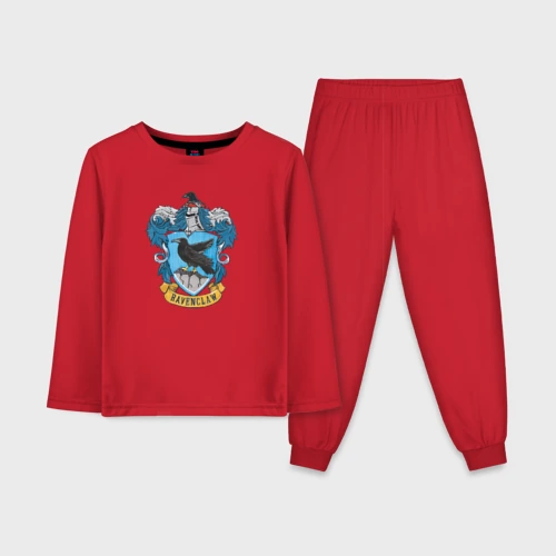 Детская пижама с лонгсливом хлопок Ravenclaw факультет