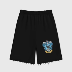 Женские шорты oversize футер хлопок Ravenclaw факультет