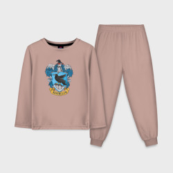 Детская пижама с лонгсливом хлопок Ravenclaw факультет