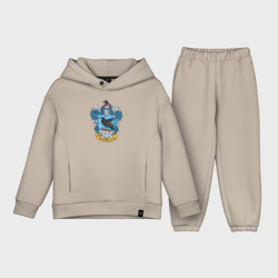 Детский костюм хлопок Oversize Ravenclaw факультет