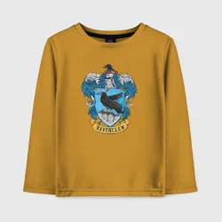 Детский лонгслив хлопок Ravenclaw факультет