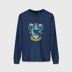 Женский свитшот хлопок Ravenclaw факультет