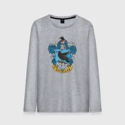 Мужской лонгслив хлопок Ravenclaw факультет