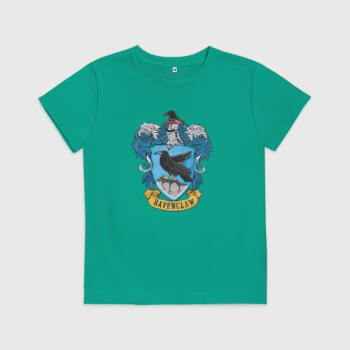 Детская футболка хлопок Ravenclaw факультет