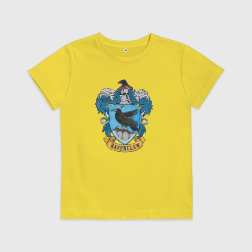 Детская футболка хлопок Ravenclaw факультет