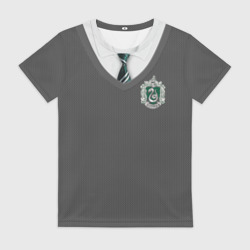 Женская футболка 3D Форма Слизерина