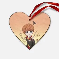 Деревянная игрушка Сердце Рон Уизли