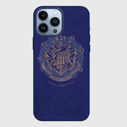 Чехол для iPhone 13 Pro Max Happy Christmas - Hogwarts