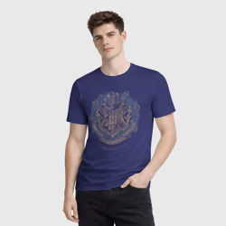 Мужская футболка 3D Happy Christmas - Hogwarts - фото 2