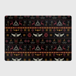 Магнитный плакат 3Х2 Новогодний паттерн - Гарри Поттер