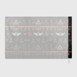 Флаг 3D Новогодний паттерн - Гарри Поттер - фото 2