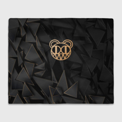 Плед 3D Radiohead golden poly