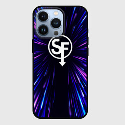 Чехол для iPhone 13 Pro Sally Face neon energy