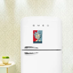 Магнитный плакат 2Х3 Рик и Морти workaholic - фото 2