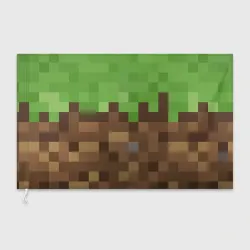 Флаг 3D Earth - Minecraft