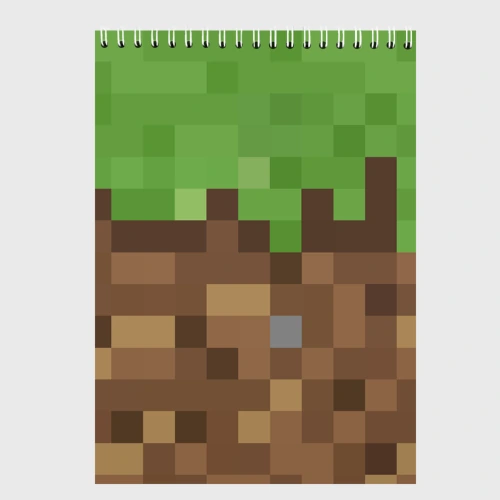 Скетчбук Earth - Minecraft