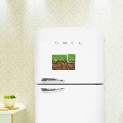 Магнитный плакат 3Х2 Earth - Minecraft - фото 2