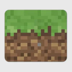 Прямоугольный коврик для мышки Earth - Minecraft