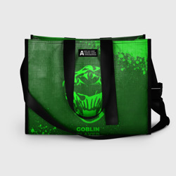 Сумка-шоппер 3D Goblin Slayer - green gradient