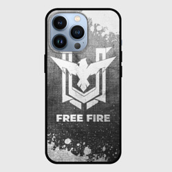 Чехол для iPhone 13 Pro Free Fire - grey gradient