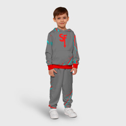 Детский костюм с толстовкой 3D Sally Face storm color - фото 2