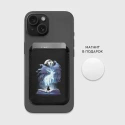 Картхолдер Magsafe магнитный Harry Potter patronus and dementors - фото 2