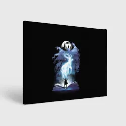 Холст прямоугольный Harry Potter patronus and dementors