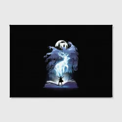 Холст прямоугольный Harry Potter patronus and dementors - фото 2