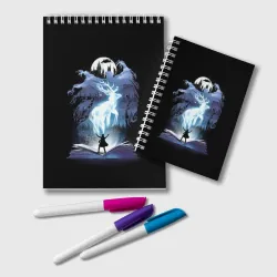 Блокнот Harry Potter patronus and dementors