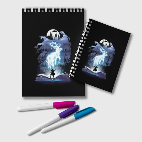 Блокнот Harry Potter patronus and dementors
