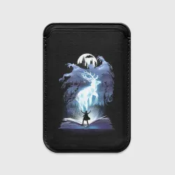 Картхолдер Magsafe магнитный Harry Potter patronus and dementors