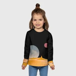Детский лонгслив 3D Arrakis sandworm Dune - фото 2