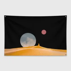 Флаг-баннер Arrakis sandworm Dune