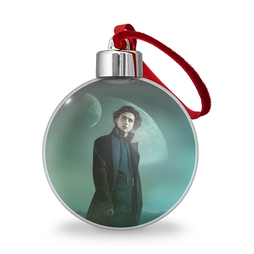 Ёлочный шар Timothee Chalamet in the desert