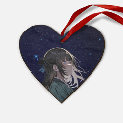 Деревянная игрушка Сердце МаоМао