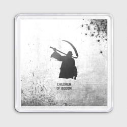 Магнит 55*55 Children of Bodom - white gradient
